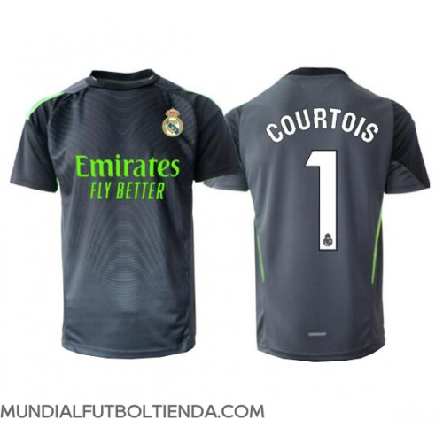 Camiseta Real Madrid Thibaut Courtois #1 Portero Tercera Equipación Replica 2025-26 mangas cortas